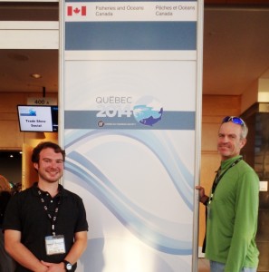 2014 Student Travel Grant Winners The 2014 NCAFS Student Travel Award winners, (L-R) Tomas Ivasauskas & Paul Rudershausen at the AFS annual meeting in Quebec.